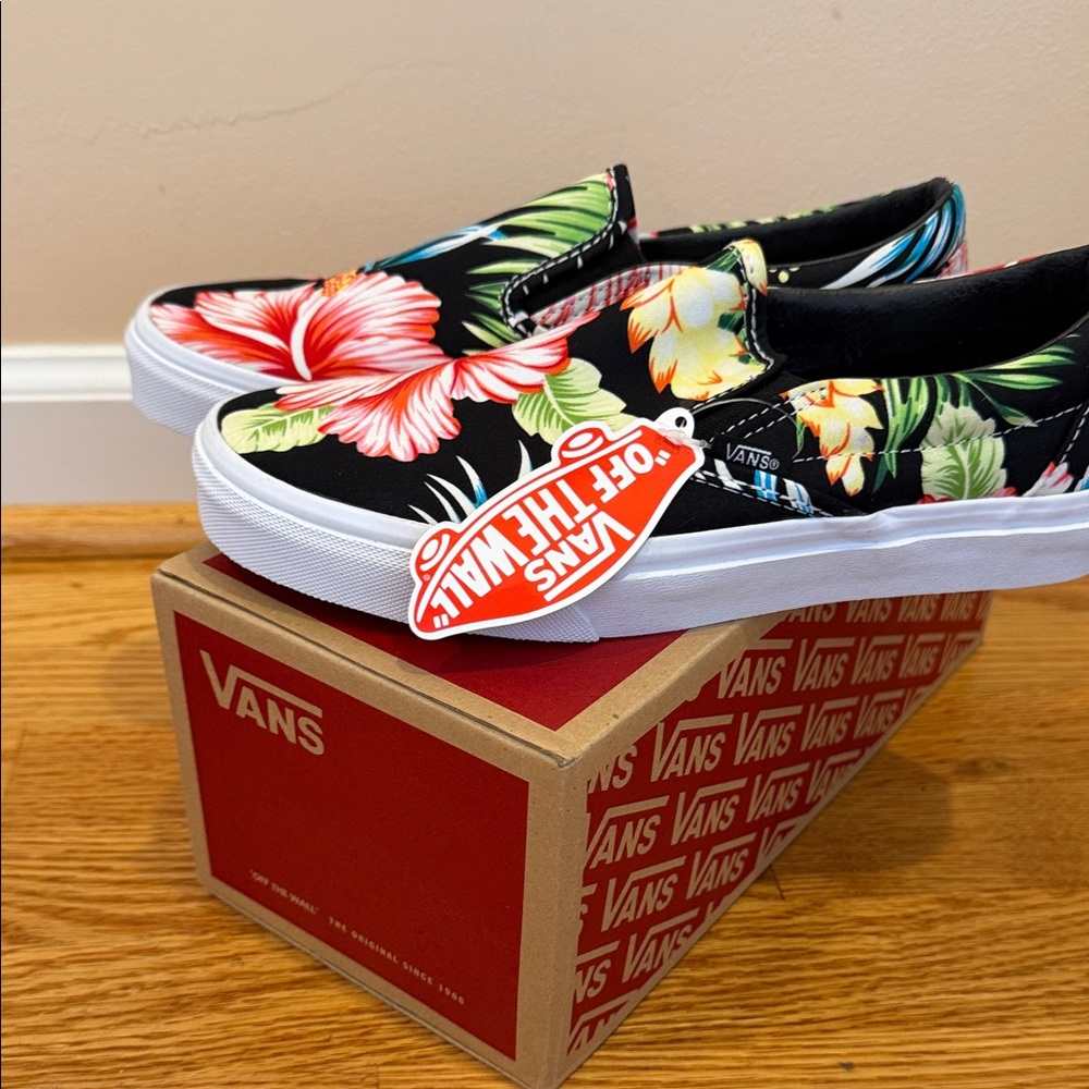 Vans Tropical Floral Slip-On Shoes